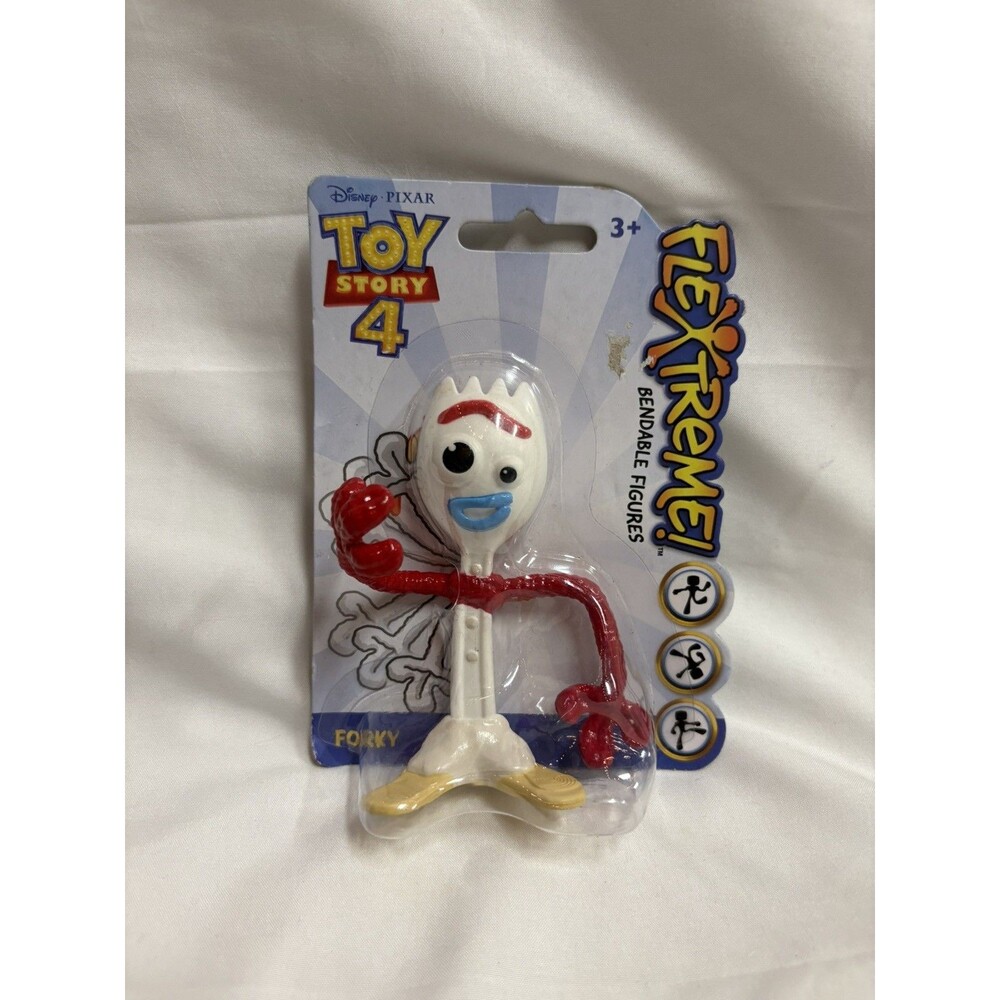 Toy Story 4 Flextreme Forky Bendable Figure NIP Disney PIXAR